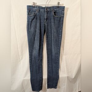 BlankNYC Dark Wash Mid Rise Skinny Jeans, Size 29